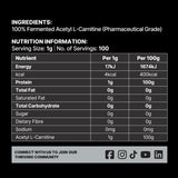 Acetyl L-Carnitine - 100g