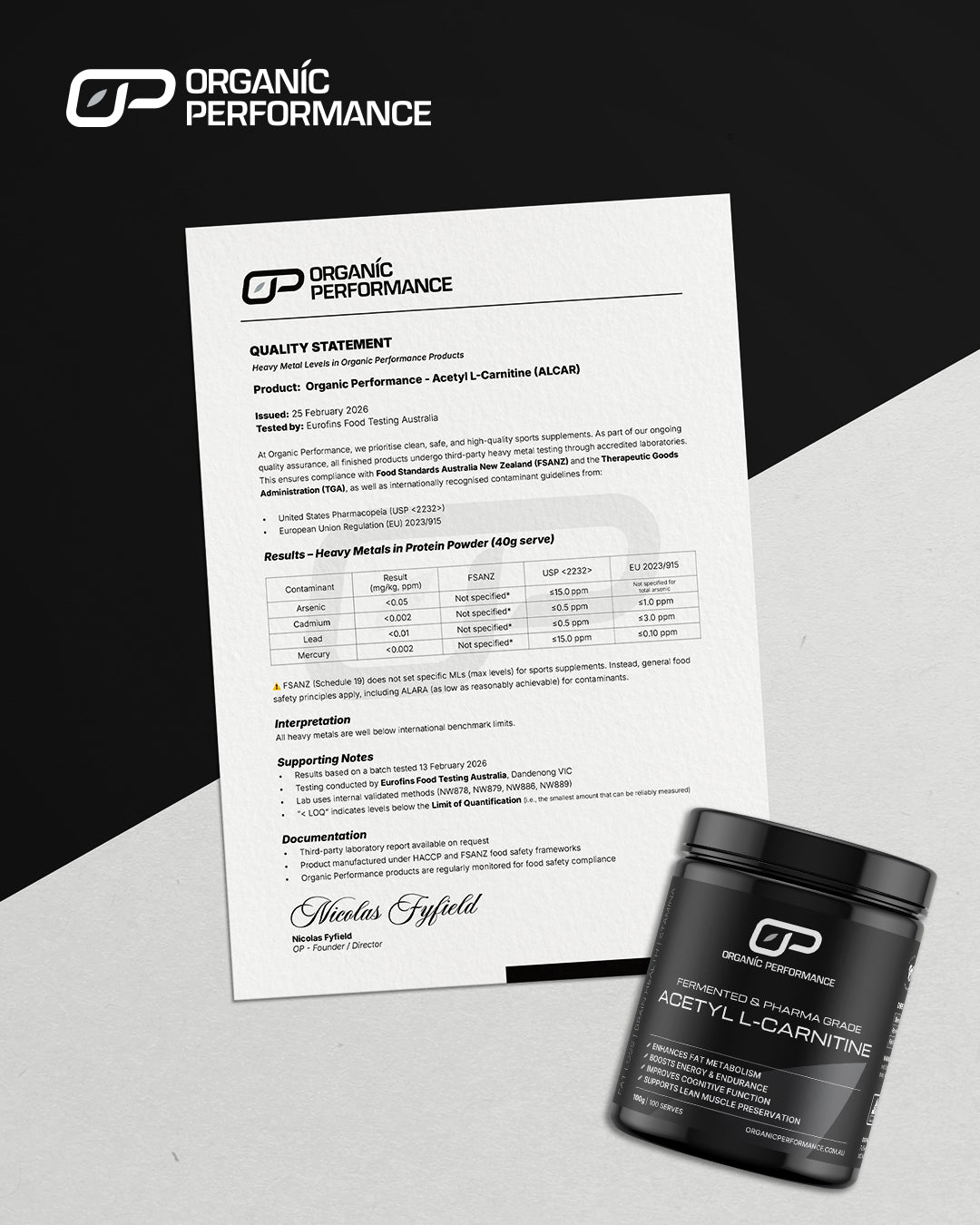 Acetyl L-Carnitine - 100g