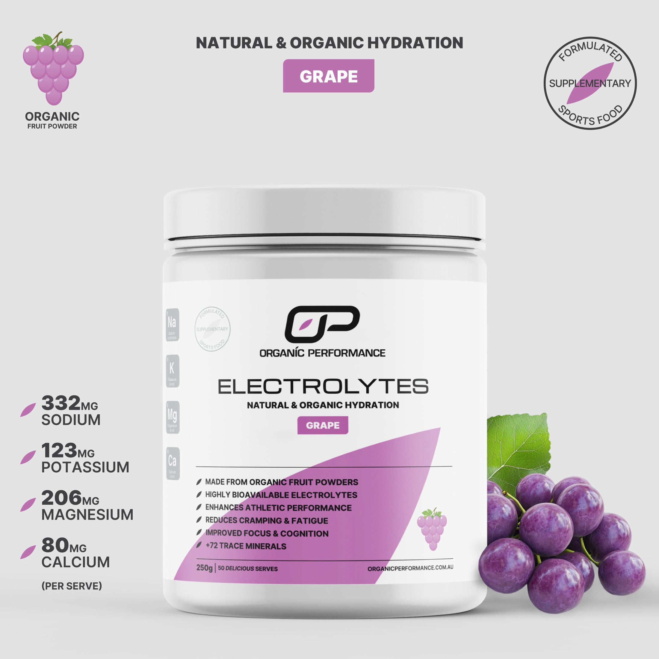 Natural Electrolytes - 250g