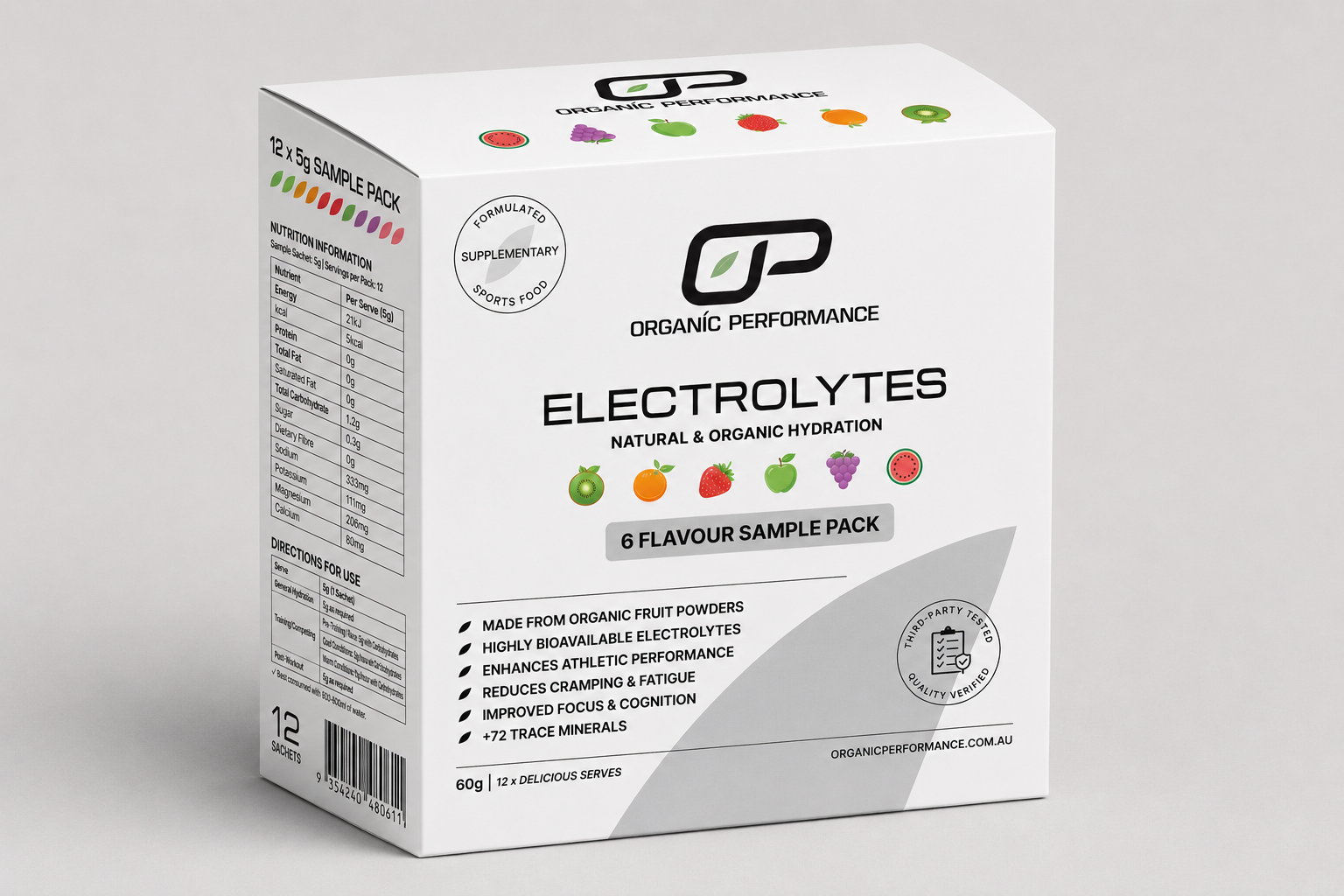 Electrolytes - Sample Pack (12x 5g Sachets)