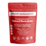 Natural Electrolytes Strawberry flavour front of packaging